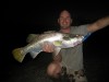 My 8th (our 12th) barra for the trip caught on a popper at night